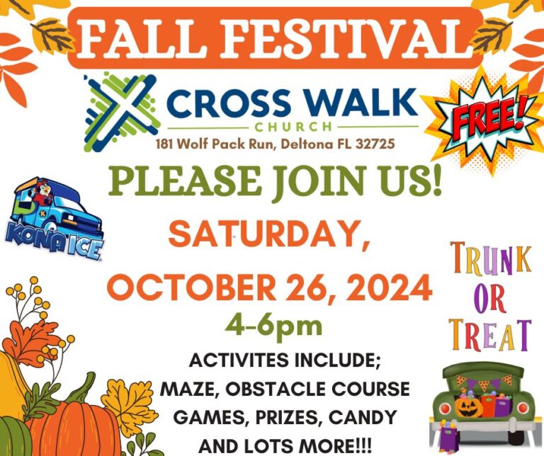 Fall Festival Trunk or Treat