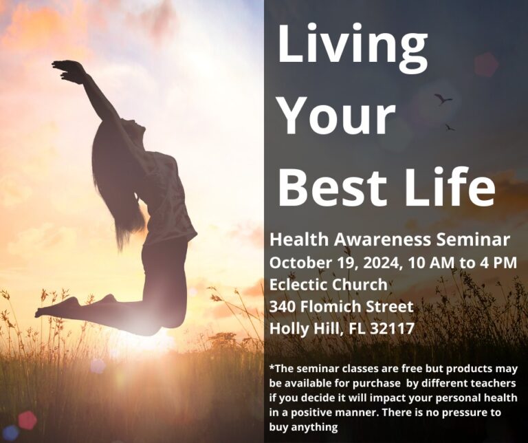Living Your Best Life Health Seminar