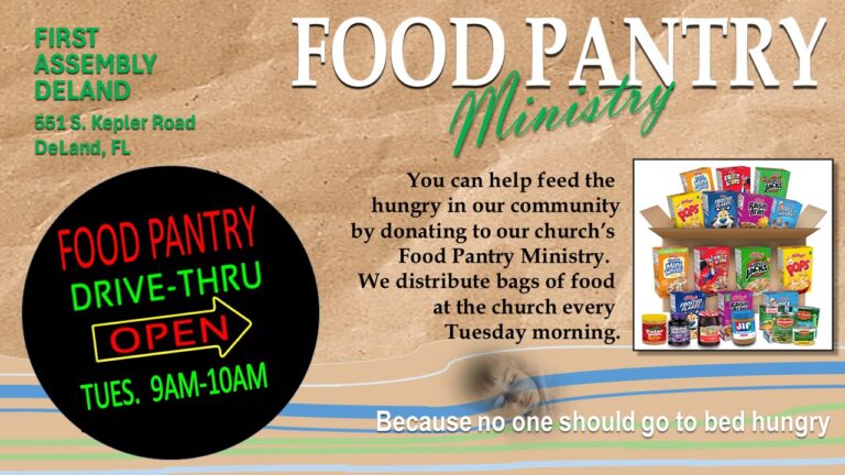 First Assembly DeLand Food Pantry